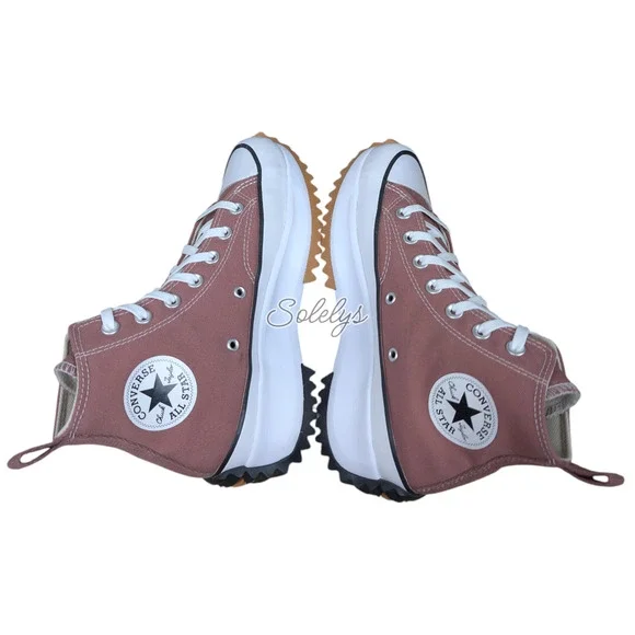 Converse Chuck Taylor Run Star Hike High Top Saddle Platform Sneaker Womens 7.5 - Picture 9 of 10